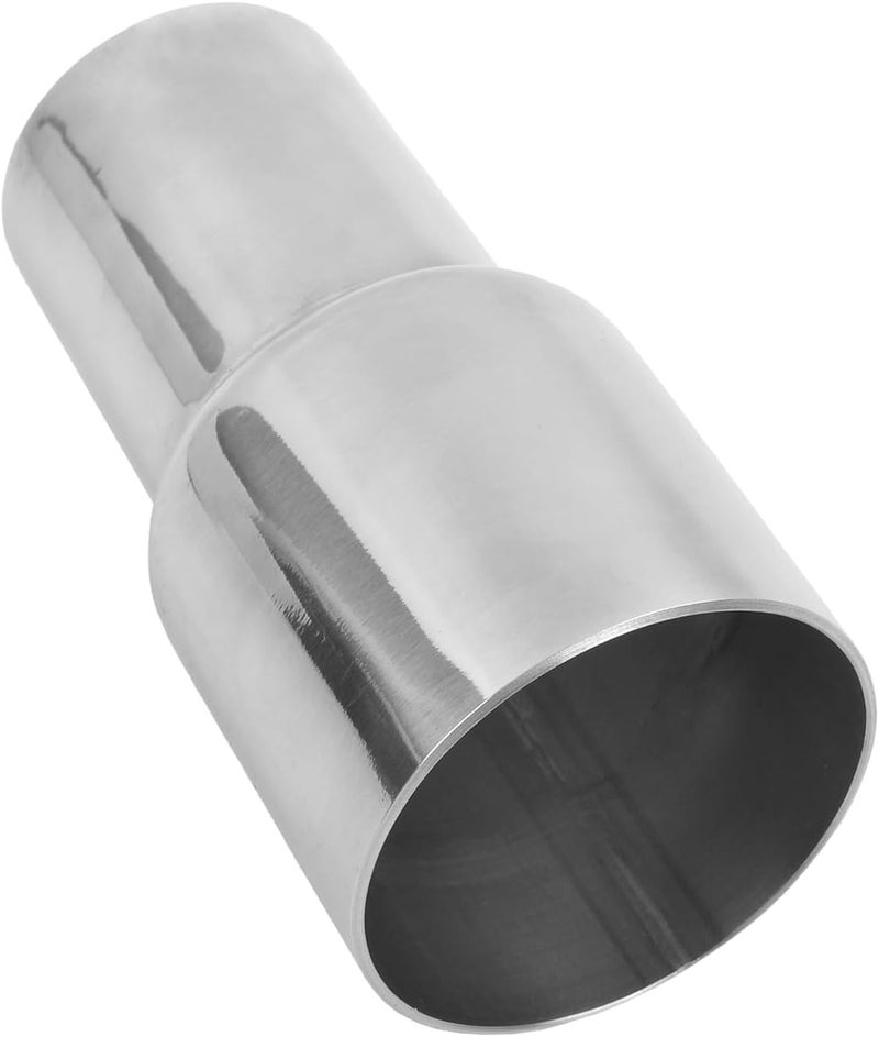 GESEXI Exhaust Adapter Connector 1.5"ID to 2"ID，Exhaust Adapter Total Length 4 "Stainless Steel Polished. - Image 1